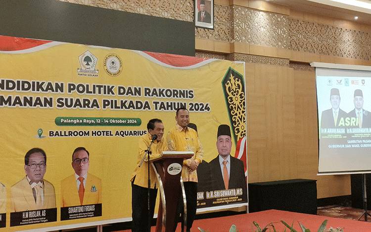 Abdul Razak Optimis Menangkan Pilkada Kalteng