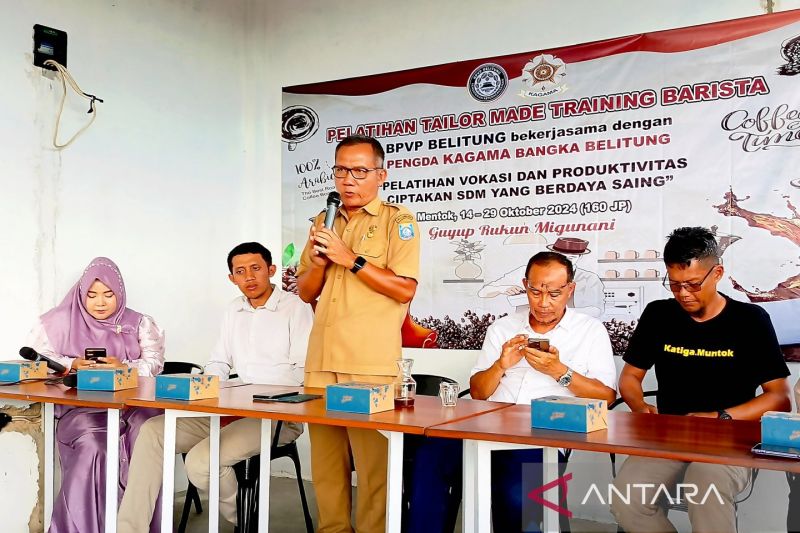 Pelatihan Barista untuk Pemuda Bangka Barat Dorong Kewirausahaan