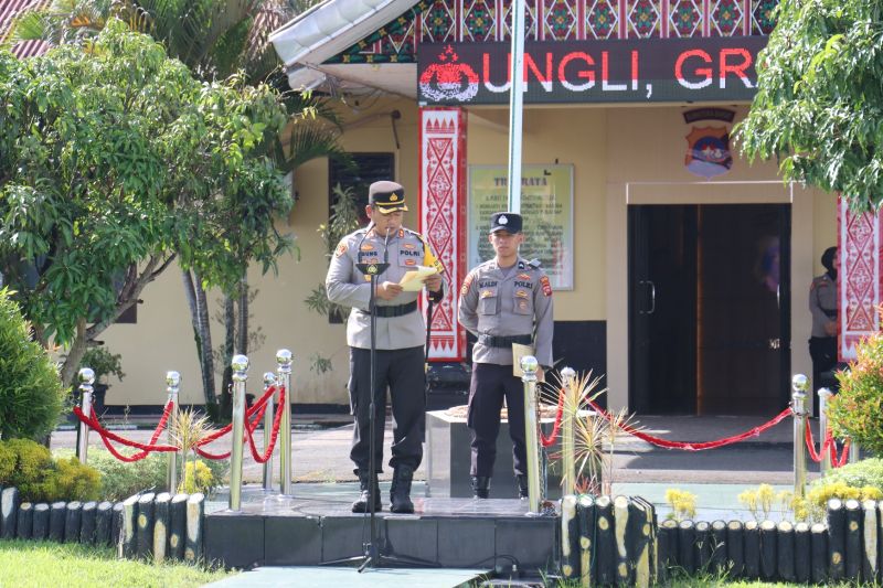 Kepolisian Pasaman Barat Gelar Operasi Zebra Singgalang 2024