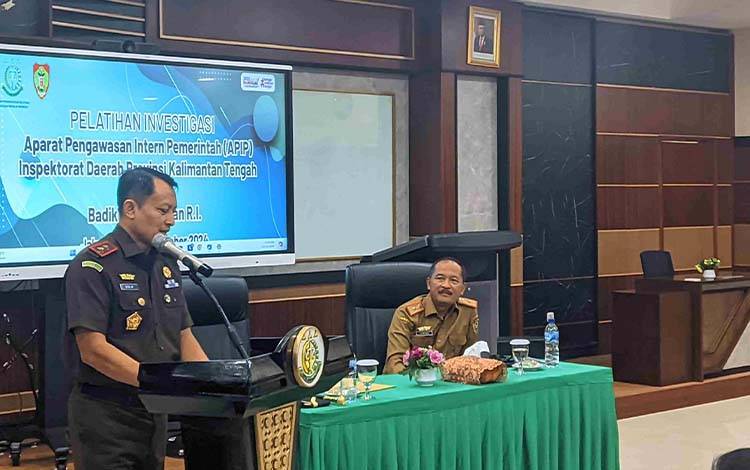 Inspektorat Kalteng Gandeng Bandiklat Kejaksaan RI Tingkatkan Keahlian APIP