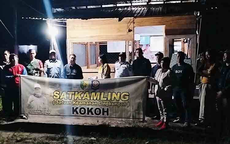 Rombongan Pemko Sambangi Poskamling Jalan AMD Katimpun