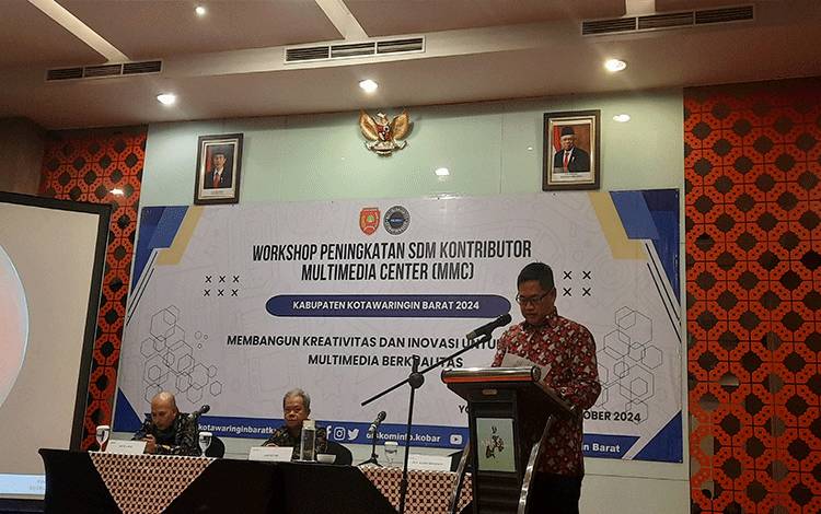 Diskominfo Kobar Gelar Workshop Tingkatkan Kreativitas dan Inovasi Konten Multimedia MMC