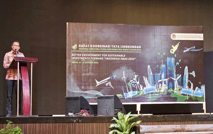 Rakor Tata Lingkungan Tingkat Regional 2024 Menuju Investasi Berkelanjutan untuk Indonesia Emas 2045