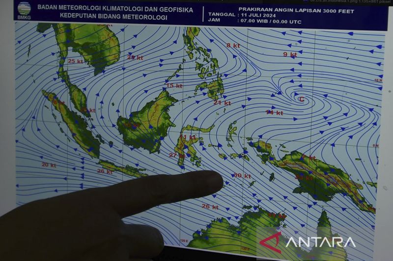 Peralihan Musim Kemarau ke Hujan di Nusa Tenggara Barat