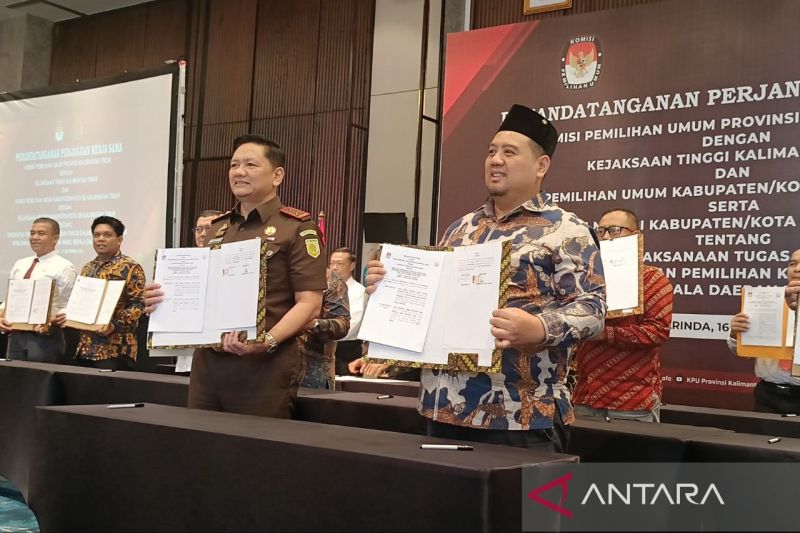 KPU Kaltim dan Kejati Perkuat Kerja Sama Hukum untuk Pilkada 2024
