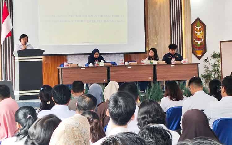 BPKAD Barito Timur dan KPP Pratama Muara Teweh Sosialisasi PPh 21 TER