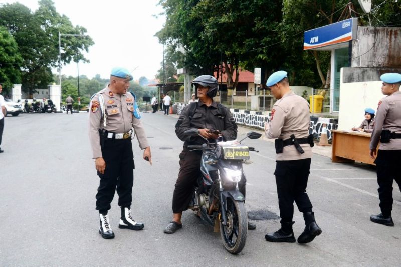 Polda Kepri Laksanakan Gaktiblin untuk Tingkatkan Disiplin Anggota