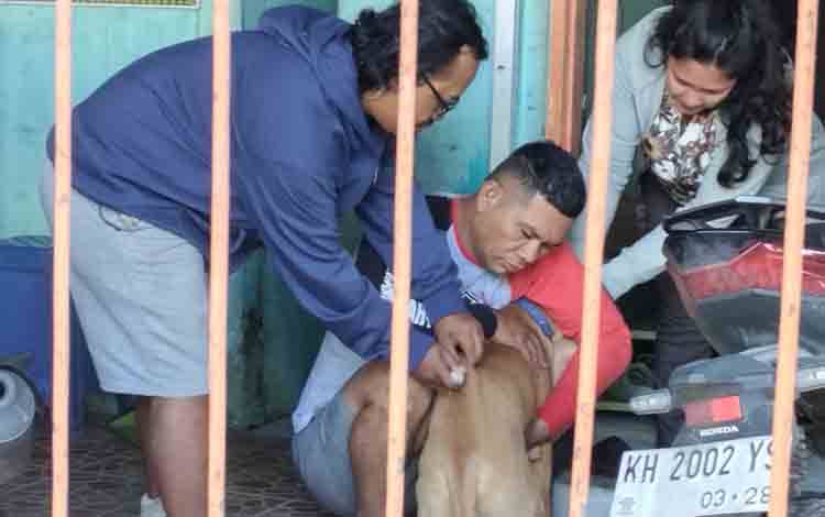 Capaian Vaksinasi Rabies di Kota Palangka Raya Meningkat Signifikan