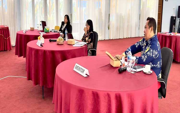 BPSDM Kalteng Adakan Seminar Rancangan Proyek Perubahan PKN II Angkatan XXXIII