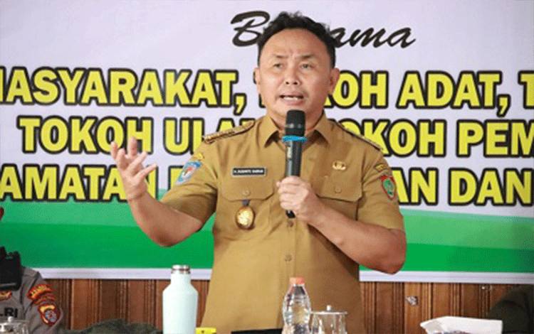 Gubernur Kalteng Serap Aspirasi Para Tokoh di Parenggean