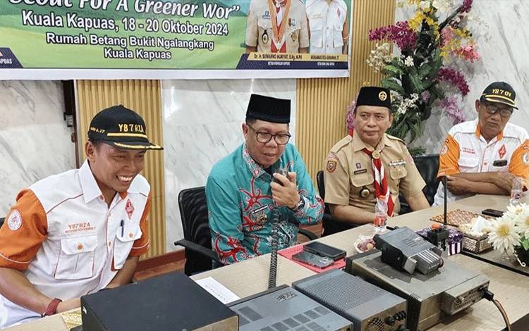 Ketua Kwarcab Kapuas: JOTA dan JOTI Ajang Perkuat Komunikasi Pramuka