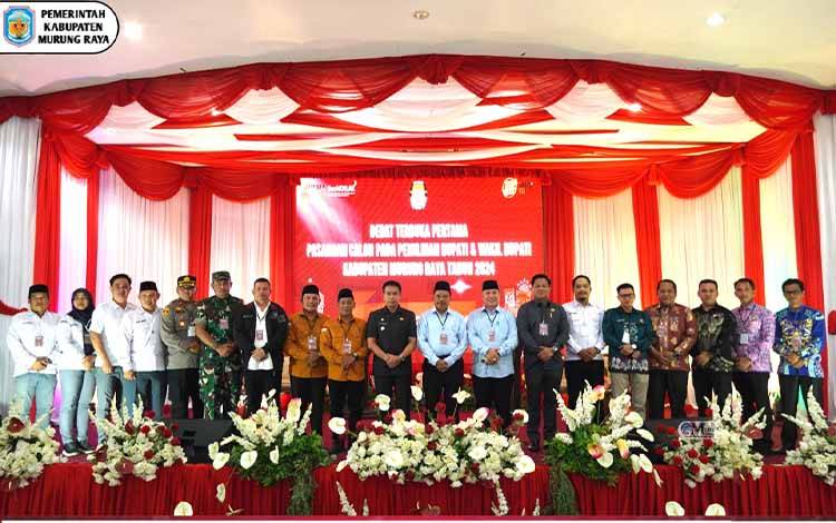 Debat Publik Calon Bupati dan Wakil Bupati Murung Raya Perkuat Gagasan Pembangunan