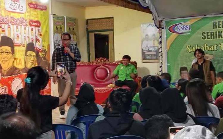 Cabup Kapuas Erlin Hardi Hadiri Ngobras Bersama KSBSI