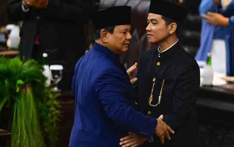 Prabowo Tunjukkan Emosi Kesenangan pada Saat Pelantikan