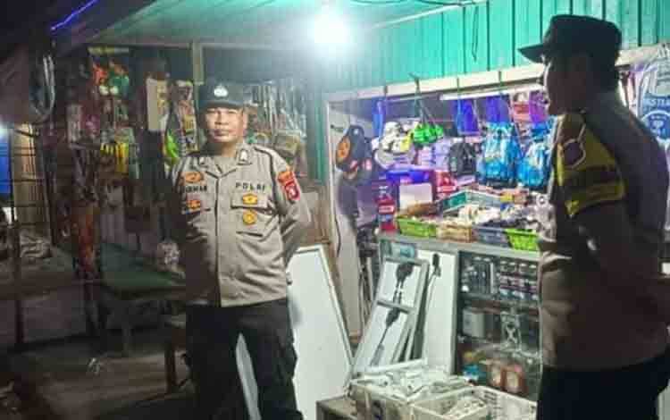 Antisipasi Kriminalitas, Polsek Timpah Tingkatkan Patroli Malam Hari