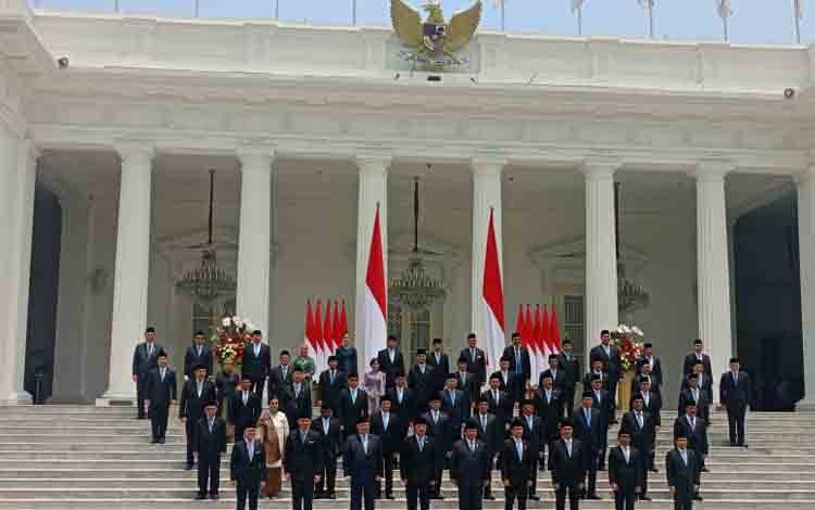 Presiden Prabowo Lantik 48 Menteri dan 5 Pejabat Kabinet Merah Putih