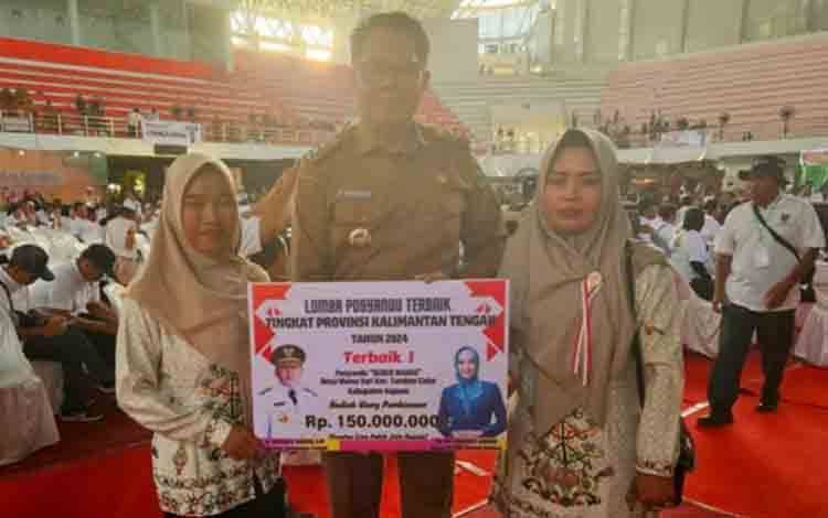 Posyandu Segar Waras dari Kapuas Raih Juara I Lomba Posyandu Terbaik Tingkat Provinsi