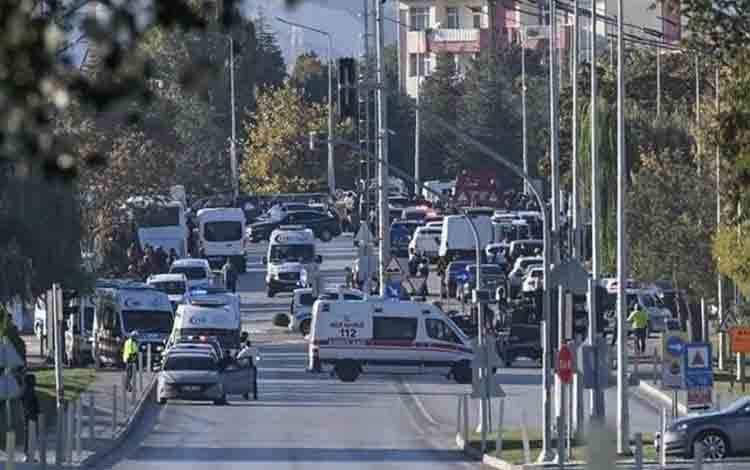 Teroris Serang Fasilitas Perusahaan Dirgantara Turki di Ankara
