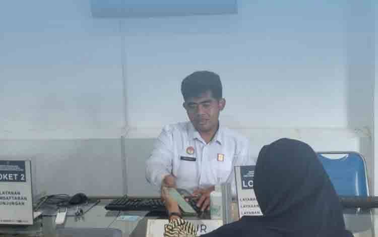 Rutan Kapuas Siapkan Registrasi Ramah Berikan Pengalaman Kunjungan Nyaman
