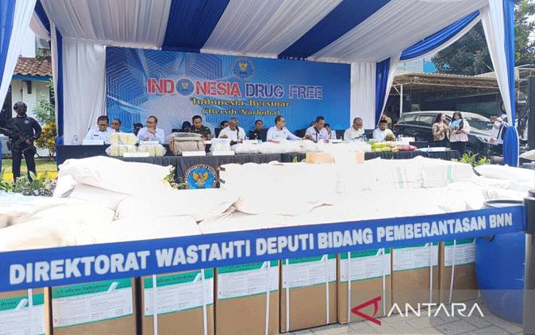 BNN Musnahkan Narkoba yang Mengancam 1,1 Juta Jiwa Masyarakat