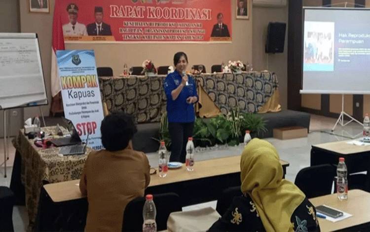 Dinas P3APPKB Kapuas Sosialisasikan Kampanye KOMPAK