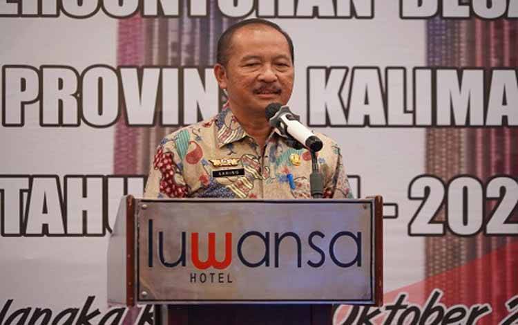 Inspektur Saring Buka Rakor Persiapan Perluasan Percontohan Desa Antikorupsi di Wilayah Kalteng