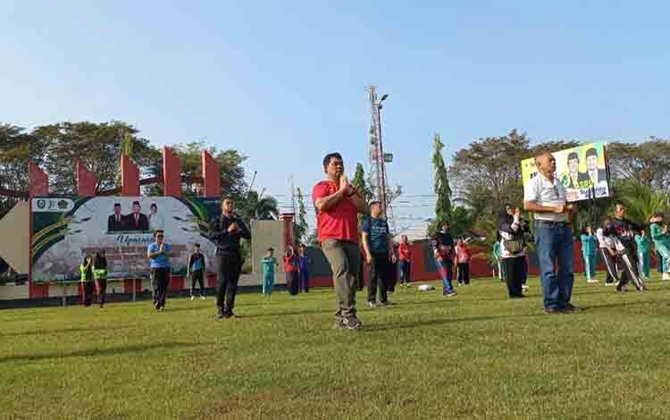 Pjs Bupati Kotim Ajak ASN Rutin Berolahraga