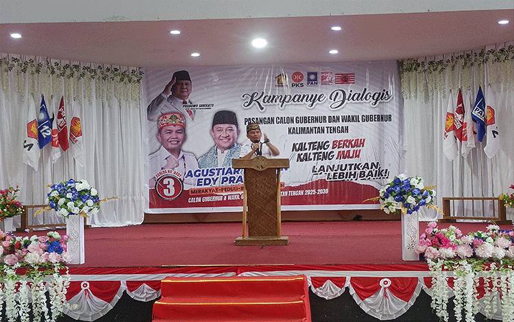 Agustiar-Edy Targetkan Menang 80 Persen di Pulang Pisau