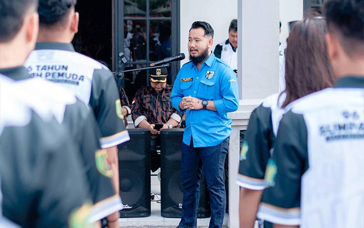 Ketua KNPI Barito Timur Apresiasi Disbudparpora Kirim Kontingen pada Jambore Pemuda dan IBAB Kalteng 2024