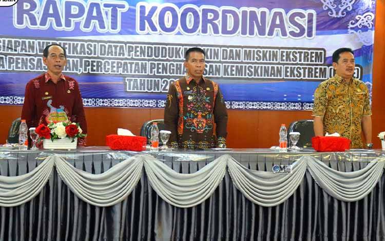 Rakor Persiapan Verifikasi Data P3KE: Upaya Murung Raya Menuju Penghapusan Kemiskinan Ekstrem
