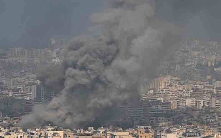 2000 Ton Bantuan Kemanusiaan dari UAE Tiba di Pelabuhan Beirut