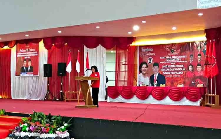 DPC PDI Perjuangan Pulang Pisau Gelar Rakercabsus