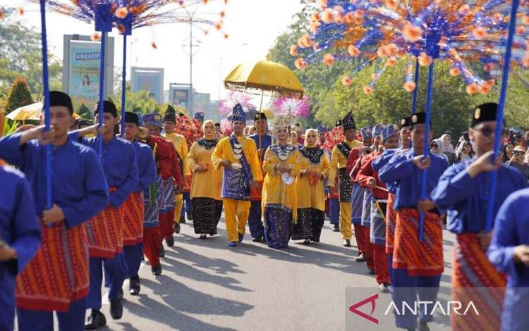 Festival Arakan Pengantin Pontianak Wujud Lestarikan Adat dan Budaya