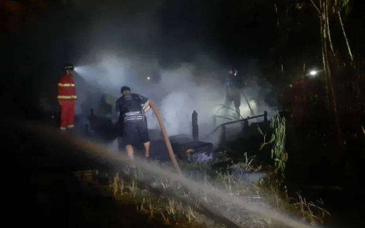 Lagi, Rumah Kosong di Palangka Raya Terbakar