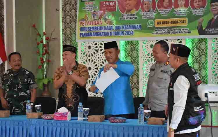 MES Kapuas Gelar Pelatihan Juru Sembelih Halal Angkatan II