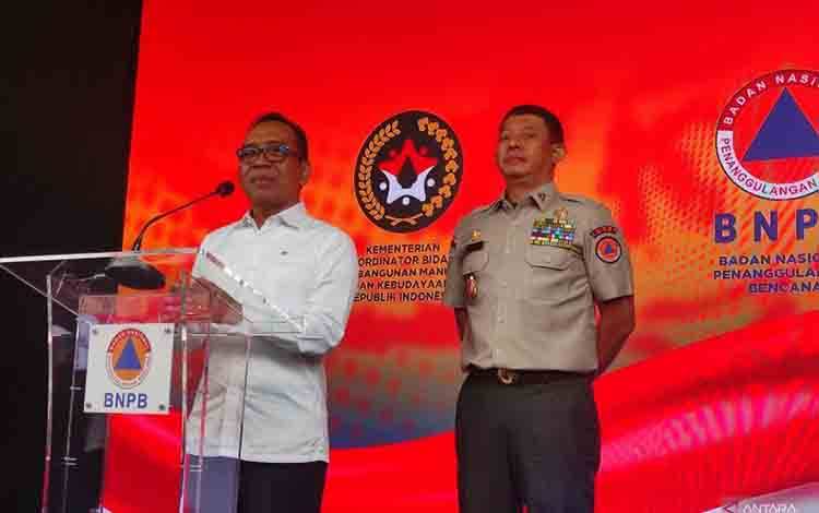 Menko PMK Pastikan Pengurangan Risiko Bencana Tetap Menjadi Prioritas