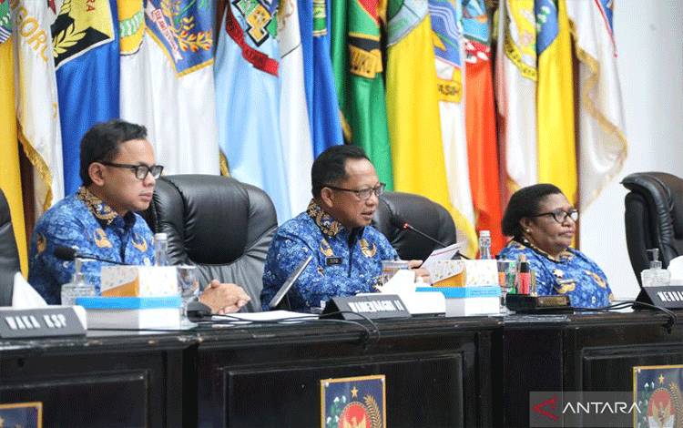 Mendagri ungkap Komitmen Presiden Jaga Stabilitas Harga Barang