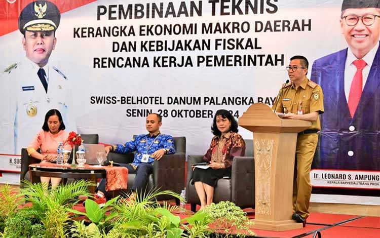 Pemprov Kalteng Gelar Pembinaan Teknis Kerangka Ekonomi Makro untuk Perencanaan Pembangunan 2025
