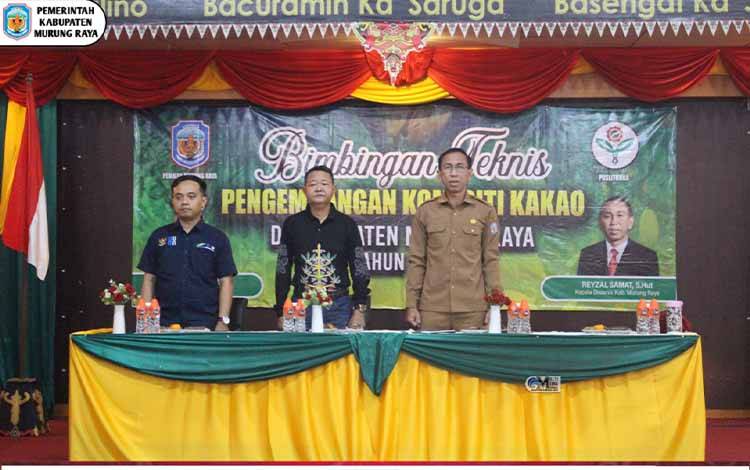Dinas Pertanian Murung Raya Selenggarakan Bimtek untuk Kembangkan Komoditi Kakao