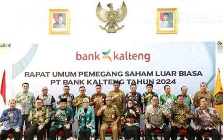 Pj Bupati Seruyan Hadiri RUPS Luar Biasa Bank Kalteng