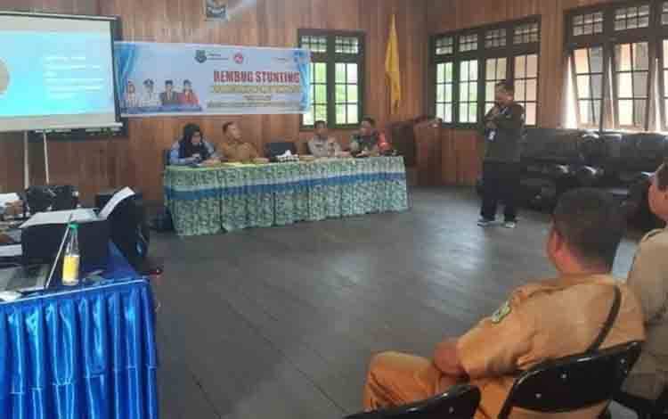 Rembug Stunting Digelar di Kecamatan Kapuas Hulu