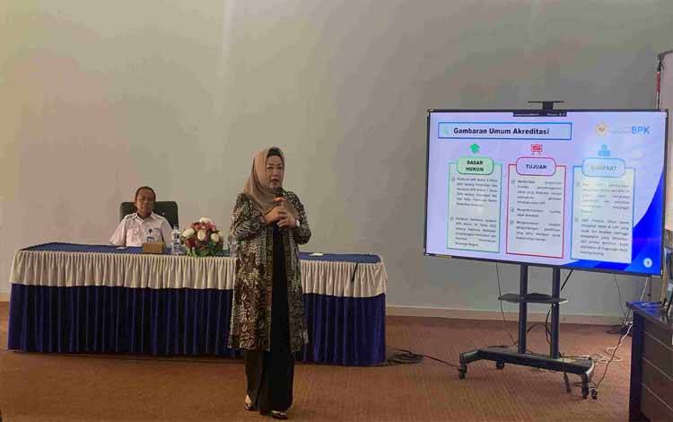BPSDM Kalteng Ikuti Sosialisasi PKN dari BPK RI