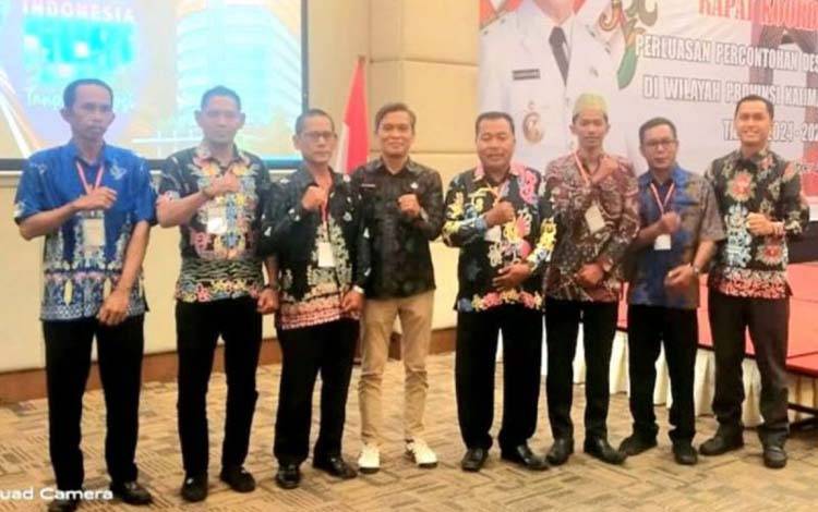 DPMD Kapuas Ikuti Pembinaan Persiapan Percontohan Desa Antikorupsi