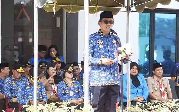 Pj Bupati Barito Timur Tekankan Pentingnya Jaga Nilai Persatuan yang Diwariskan Sumpah Pemuda 1928