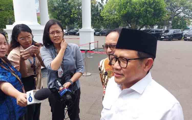 Prabowo Bertemu Ketum dan Sekjen Partai Koalisi di Istana Merdeka