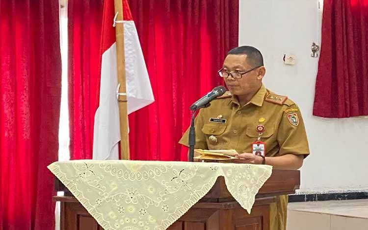 Sahli Yuas Elko Buka Kegiatan Konsultasi Publik Penyusunan Rencana Pengelolaan DAS Seruyan 2024