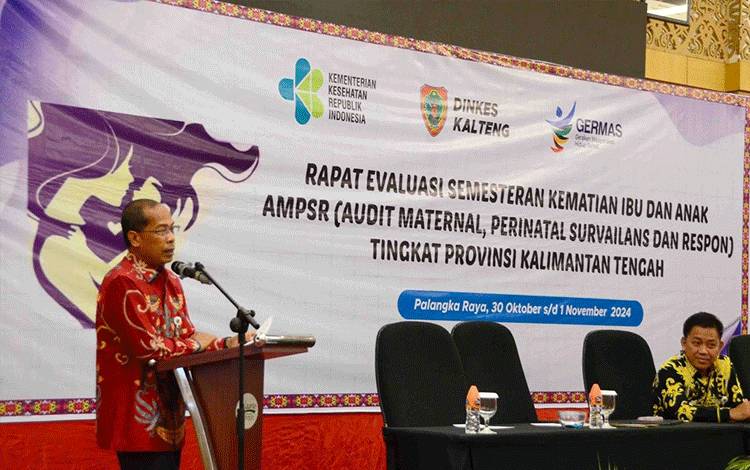 Dinkes Kalteng Evaluasi AKI dan AKB