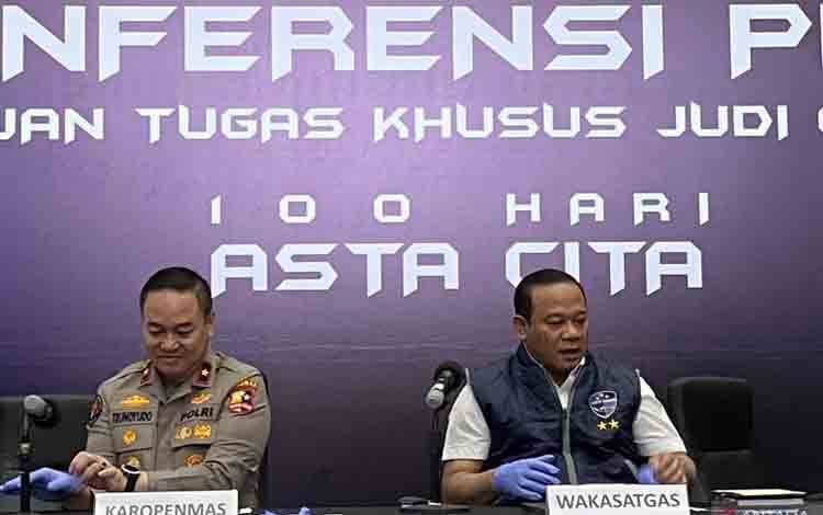 Polri Berhasil Ungkap 300 Kasus Judi Daring Selama Juni-November 2024