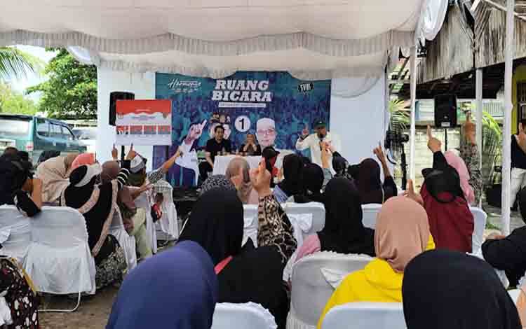Tim Pemenangan Willy-Habib Gelar Kegiatan Bertajuk Ruang Bicara