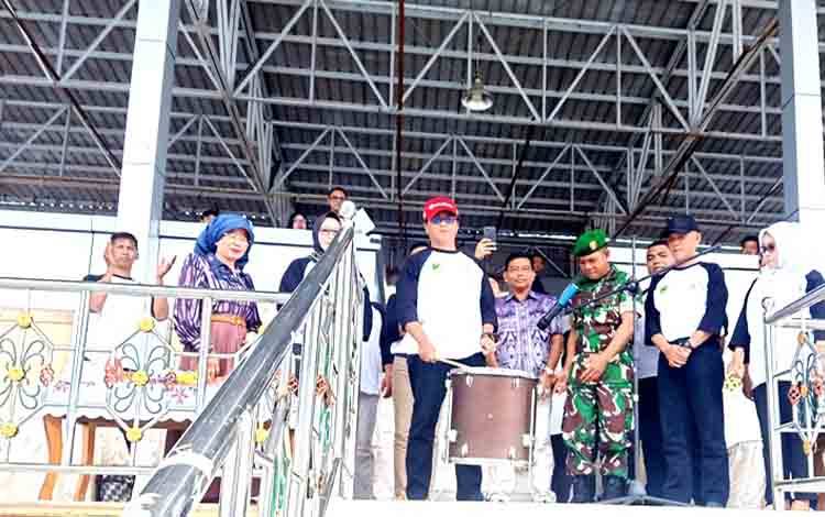 Pj Sekda Barito Utara Buka Lomba Drum Corps North Barito Festival 2024
